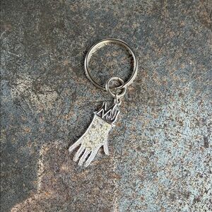 Michael Jackson Rhinestone Glove Keychain
